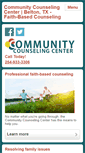 Mobile Screenshot of communitycounselingcenter.net